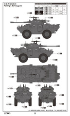 Trumpeter 1/72 LAV-150 Commando AFV w/ Cockerill 90mm Gun (2)