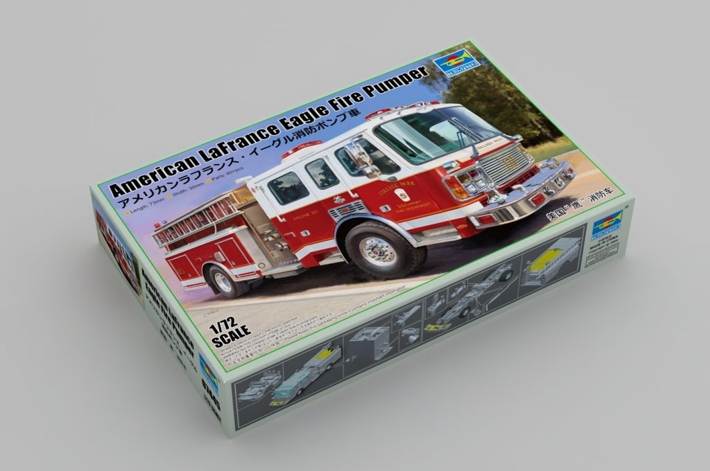 Trumpeter 07445 1/72 American LaFrance Eagle Fire Pumper (9120480788717)