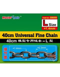 Trumpeter 08008 40CM Universal Fine Chain L Size 1.4mmX2.3mm Modelling Tool (8967483326701)
