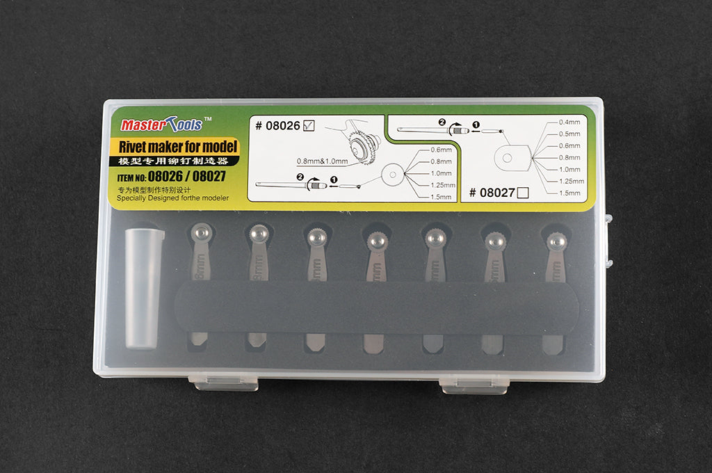 Trumpeter 08026 Rivet maker for model 1 Modelling Tool - Hobby City NZ