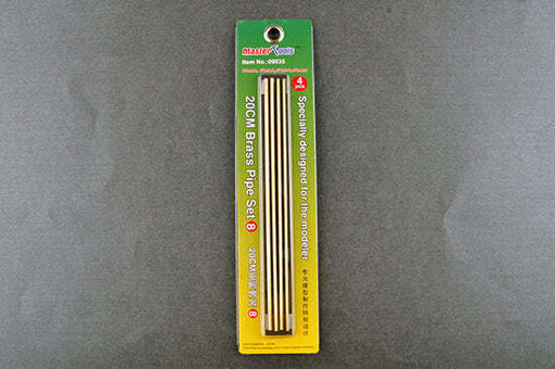 Trumpeter 09935 20CM Brass Pipe Set 8 - Hobby City NZ (8967484866797)