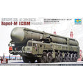 Trumpeter 01082 1/35 15U175 TEL of RS-12M1 Topol-M ICBM complex (8948587036909)