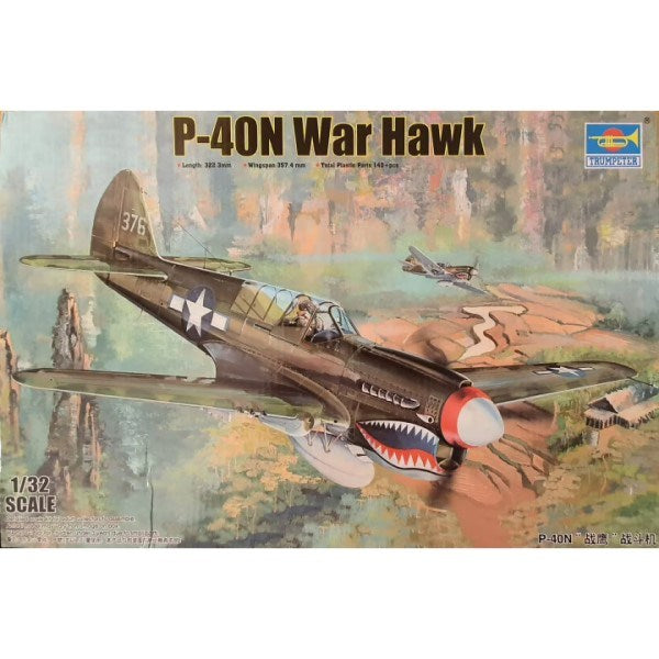 Trumpeter 02212 1/32 Curtiss P-40N War Hawk (9238425501933)