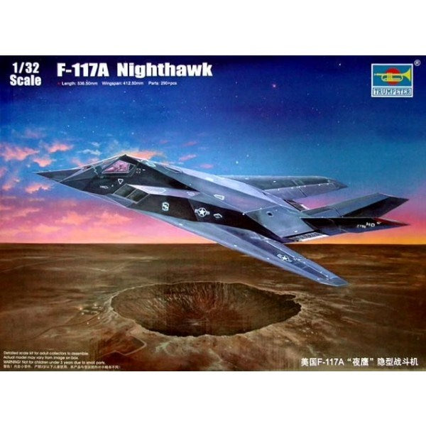 Trumpeter 03219 1/32 Lockheed F-117A Nighthawk (9238425600237)