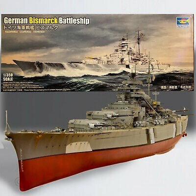 Trumpeter 05358 1/350 German Bismarck Battleship (9120448807149)