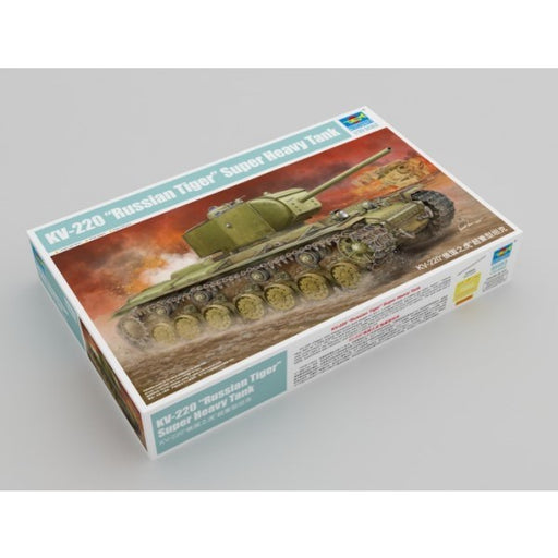 Trumpeter 05553 1/35 KV-220 Russian Tiger Super Heavy Tank - Hobby City NZ