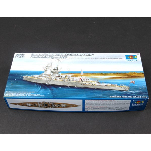 Trumpeter 05773 1/700 German Pocket Battleship(Panzer Schiff) Admiral Graf Spee 1937 (8967464911085)