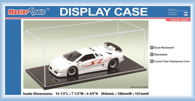 Trumpeter 09815 DISPLAY CASE:1/18 (9238425403629)