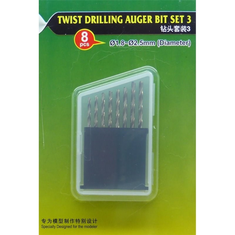 Trumpeter Twist Drilling Auger Bit set 3