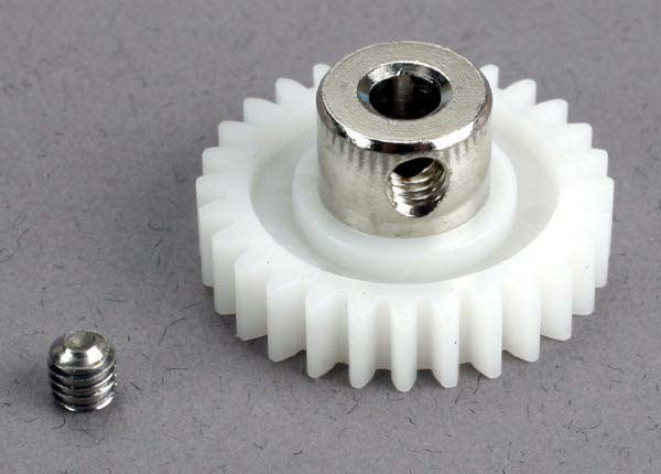 Traxxas 1526 - Drive gear(28-tooth)w/ grub screw (1) - Hobby City NZ