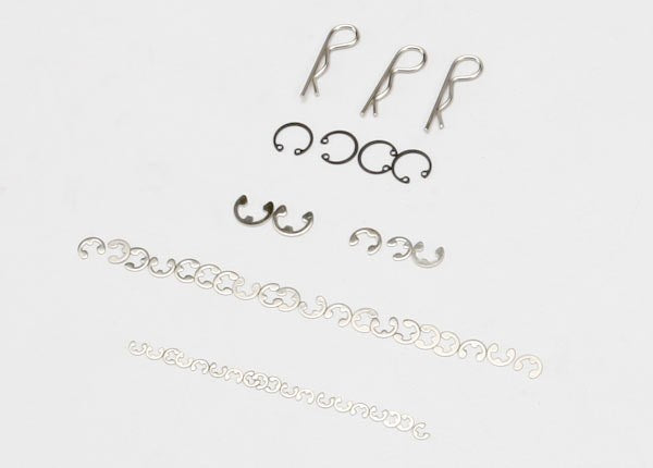 Traxxas 1633 - E-Clips/ C-Rings (769039368241)