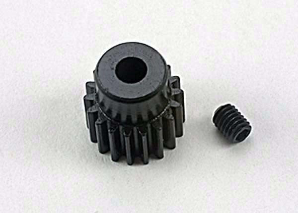 Traxxas 1918 - Gear 18-T Pinion (48-Pitch) / Set Screw (769040351281)