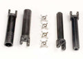 Traxxas 1951 - Half Shafts Long Truck (External-Splined (2) & Internal-Splined (2)/ Metal U-Joints (4) (7540655718637)