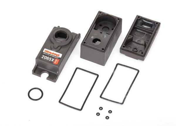 Traxxas 2063X Servo case/gaskets (for 2065X metal gear waterproof sub-micro servo) (8827992703213)