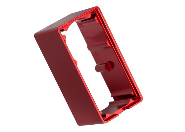 Traxxas 2253 Servo case aluminum (red-anodized) (middle) (for 2255 servo) (8827993129197)