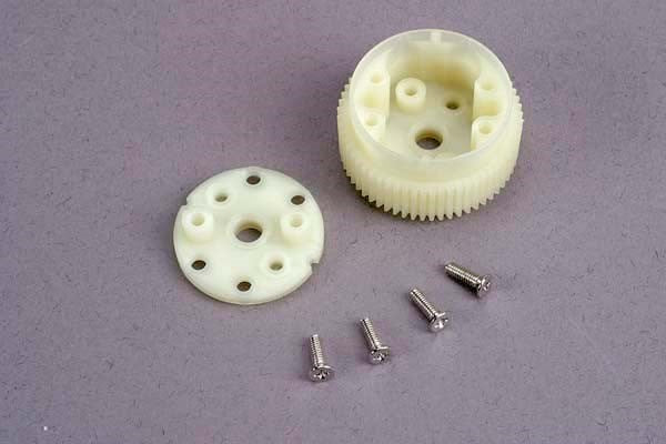 Traxxas 2381 - Main Diff Gear W/ Side Cover Plate & Screws (769043333169)