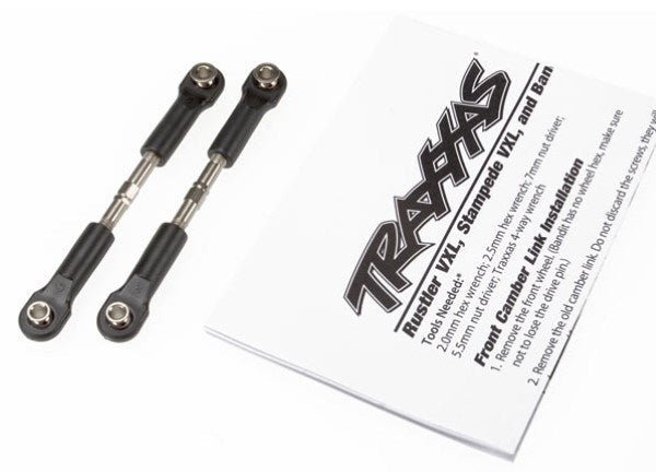 Traxxas 2443 - Turnbuckles camber link 36mm (56mm center to center) (rear) (assembled with rod ends and hollow balls) (1 left 1 right) (7540657324269)