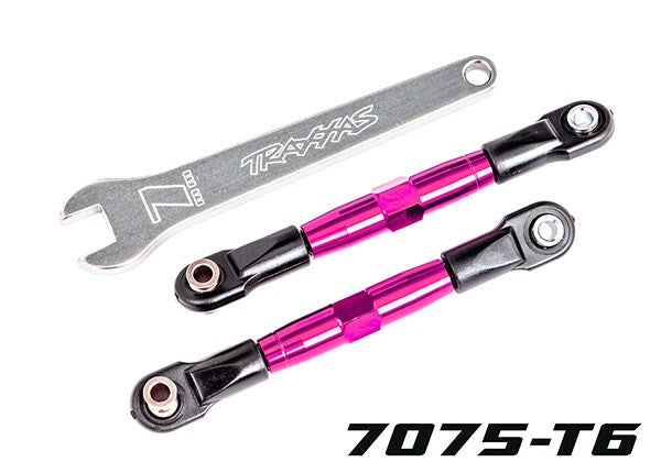 Traxxas 2444P CAMBER LINKS FRONT PINK