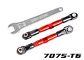 Traxxas 2444R CAMBER LINKS FRONT RED (8828015018221)