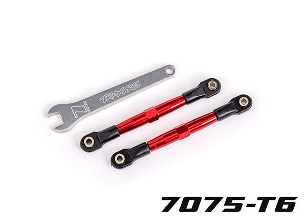 Traxxas 2445R TOE LINKS FRONT RED (8828015542509)