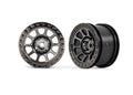 Traxxas 2480A WHEEL 2.2 BLK CHRM BEADLOCK R (8828017180909)