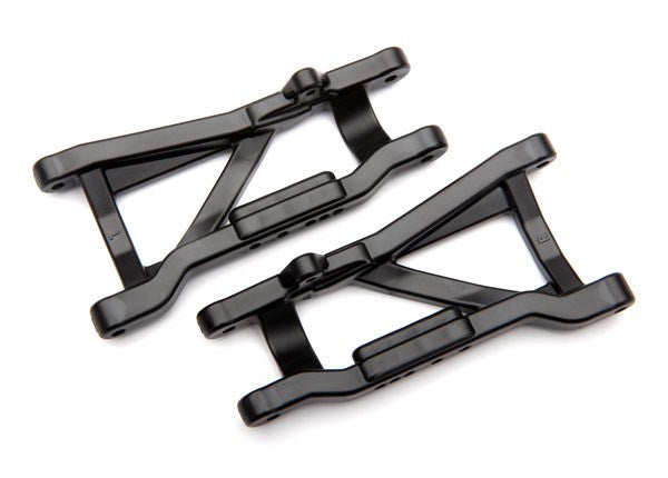 Traxxas 2555X - Suspension arms black rear heavy duty (2) (7617512308973)