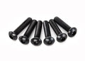 Traxxas 2593 - Screws 3x14mm button-head machine (hex drive) (6) (769049231409)