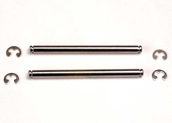 Traxxas 2640 - Suspension Pins 44mm (2) W/ E-Clips (7540658602221)