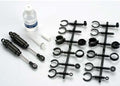 Traxxas 2660 - Big Bore shocks (long) (hard-anodized & PTFE-coated T6 aluminum) (assembled with TiN shafts) w/o springs (front) (2) (7617505132781)