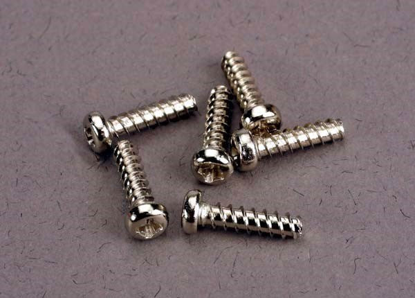 Traxxas 2673 - Screws 2.6X10Mm Roundhead Self-Tapping (6) (769050804273)