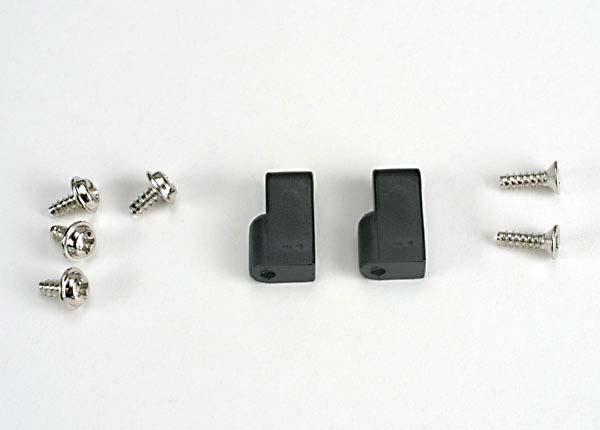 Traxxas 2715 - Servo Mounts (2)/ Screws (6) - Hobby City NZ