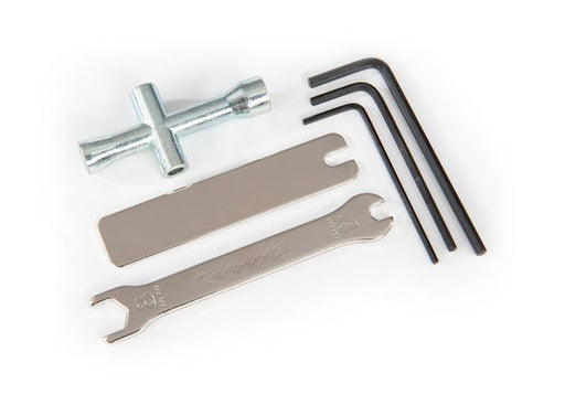 Traxxas 2748R - Tool set (includes 1.5mm hex wrench / 2.0mm hex wrench / 2.5mm hex wrench/ 4-way wrench/ 8mm & 4mm wrench/ U-joint wrench) - Hobby City NZ