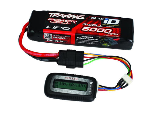Traxxas 2968X - LiPo cell voltage checker/balancer (includes #2938X adapter for Traxxas iD batteries) - Hobby City NZ