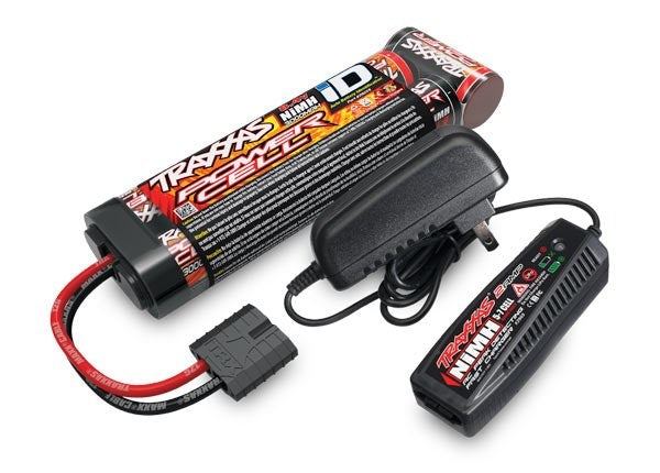Traxxas 8.4v 3000mah (long) Battery/Charger Completer Pack