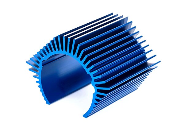 Traxxas 3362 Heat sink low profile Velineon 1200XL (aluminum blue-anodized) - Hobby City NZ