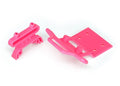 Traxxas 3621P - Bumper front / bumper mount front / 4x23mm RM (2)/ 3x10mm RST (2) (pink) (769152483377)