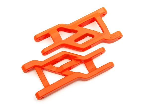 Traxxas 3631T - Suspension arms orange front heavy duty (2) (7654683541741)