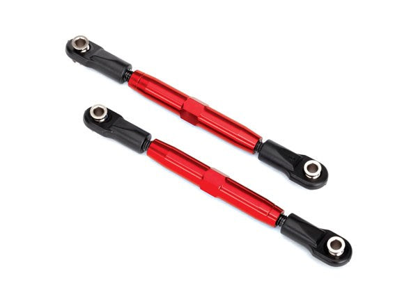 Traxxas 3644R Camber links rear (TUBES red-anodized 7075-T6 aluminum stronger than titanium) - Hobby City NZ