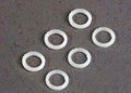 Traxxas 3685 - White plastic washers (5x8x1.0mm) (6) (7622647283949)