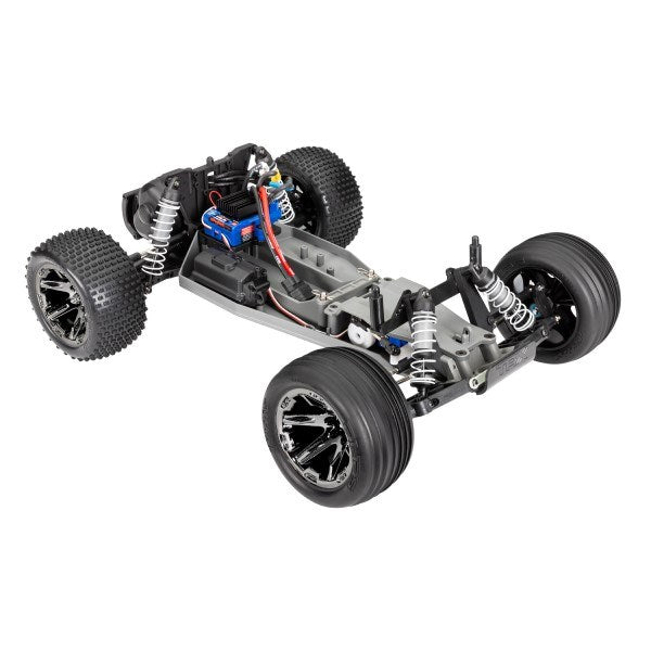 Traxxas 37076-74 - Rustler VXL: 1/10 2WD RTR Stadium Truck w/TSM (Magnum 272R Trans.) (8226670969069)
