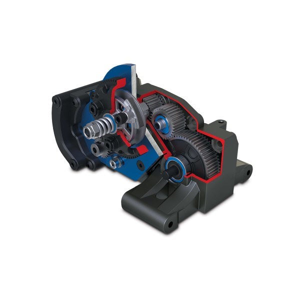 Traxxas 37076-74 - Rustler VXL: 1/10 2WD RTR Stadium Truck w/TSM (Magnum 272R Trans.) (8226670969069)