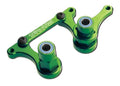 Traxxas 3743G - Steering Bellcranks Green-Anodized Drag Link (789130608689)
