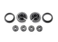 Traxxas 3768 - Spring retainers upper & lower (2)/ piston head set (2-hole (2)/ 3-hole (2)) (7540662927597)
