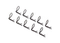 Traxxas 3935A - Body clip (mounting clip) angled 90-degrees (black) (10) (7637914484973)