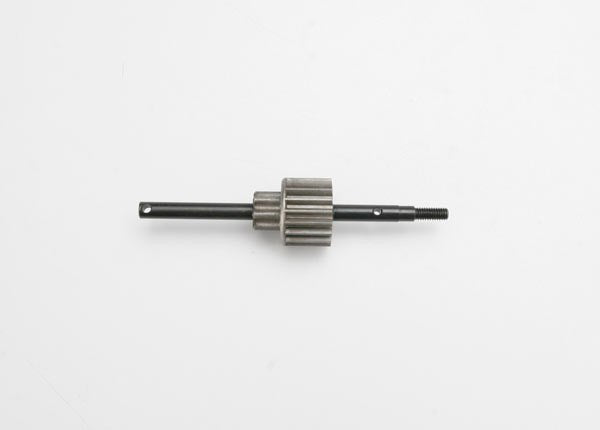 Traxxas 3992 - Input Shaft/ Drive Gear Assembly (18-Tooth Steel Top Gear) (769065418801)