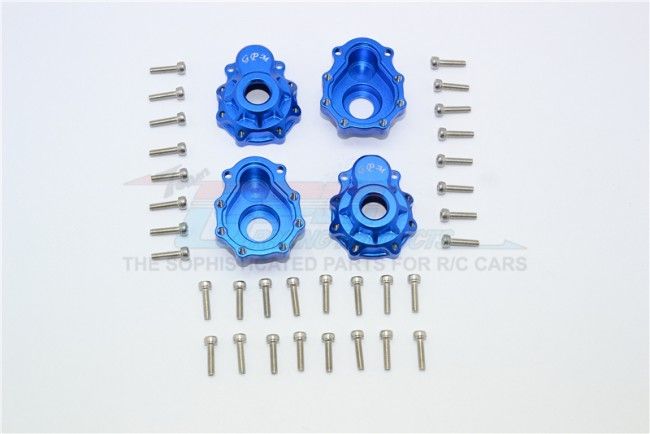 GPM Racing TRX4021A/2 Aluminium Outer Portal Drive Housing (Front or Rear) - 36 Piece Set - Hobby City NZ