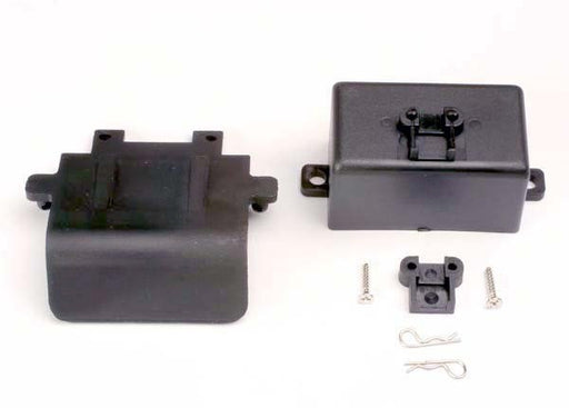 Traxxas 4132 - Bumper (rear)/ battery box/ body clips (2) - Hobby City NZ
