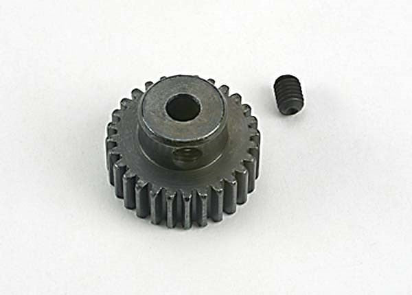 Traxxas 4728 - Gear 28-T pinion (48-pitch) (fits 3mm shaft)/ set screw - Hobby City NZ