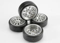 Traxxas 4873 - Tires Pro-Trax On-Road (Medium Compound With Contoured (769079115825)