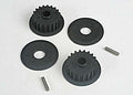 Traxxas Pulleys 20-Groove Middle with Flanges & Axle Pins RC Spare Part